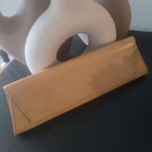 Kenneth Cole New York Croc-Embossed Leather Clutch – NWT